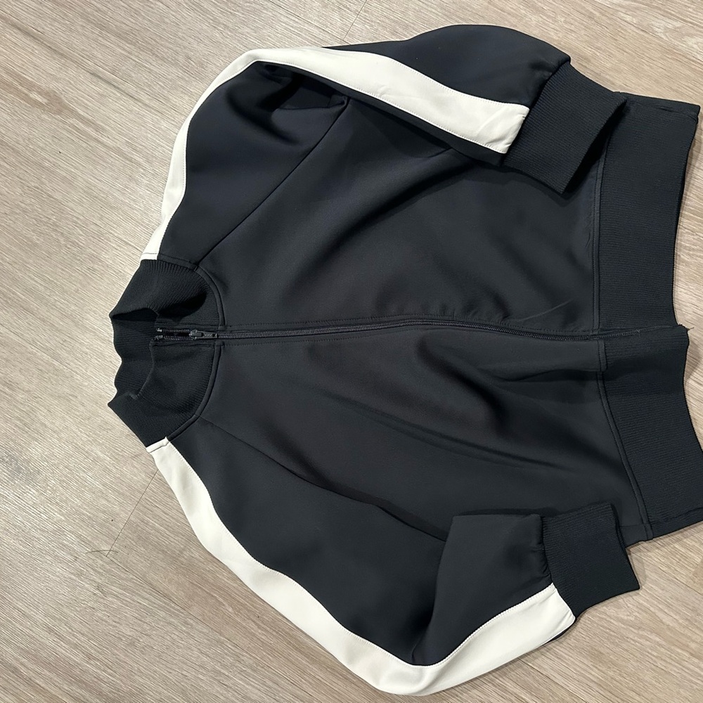 Black and White Track Jacket